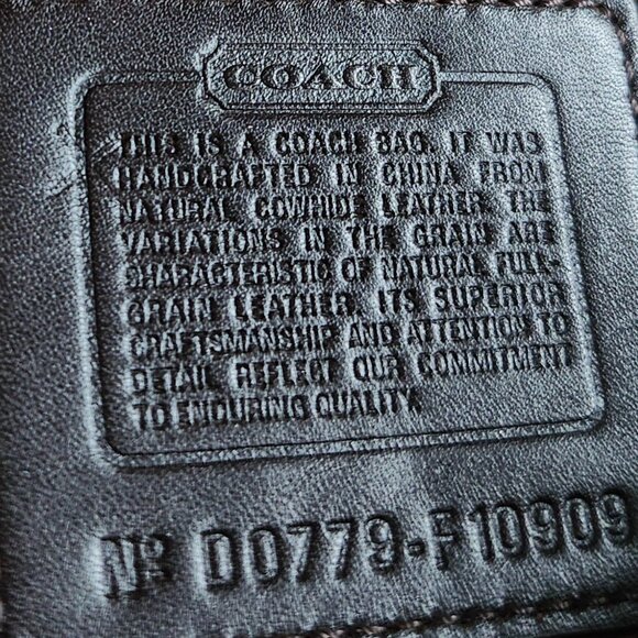 Coach Vintage Brown Leather SoHo Shoulder Bag Brown - Picture 2 of 8